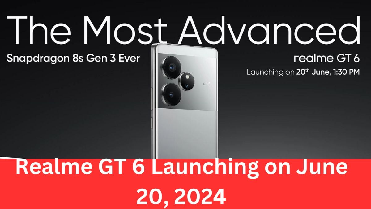 Realme GT 6 Launching