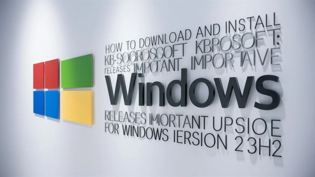 How To Download And Install KB5040442: Microsoft Releases Important Update for Windows 11 Version 23H2