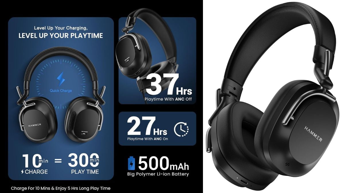 Hammer Bash Pro 32 dB Hybrid ANC