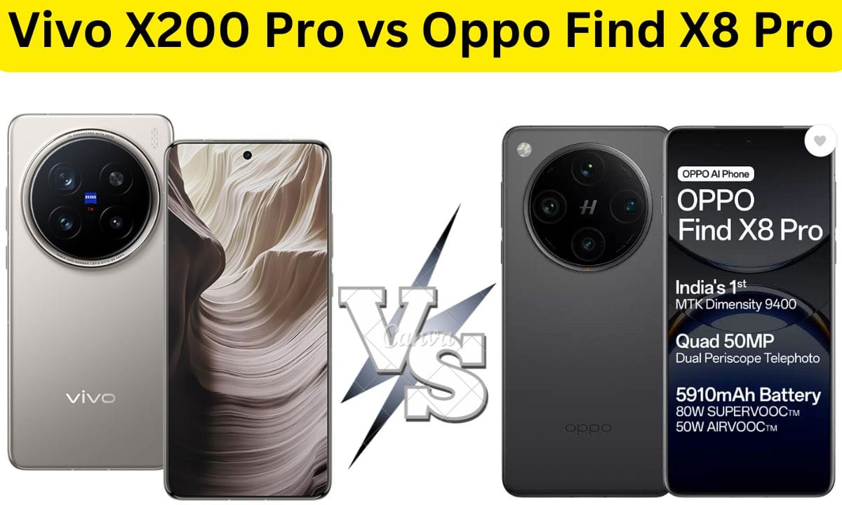 Vivo X200 Pro vs Oppo Find X8 Pro